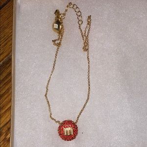 M&M Limited Addition Gold Charm Necklace